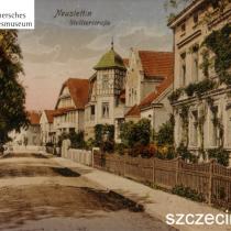 Stellterstraße - ul. Ordona, widok w stronę zachodnią. Stellterstraße została nazwana od nazwiska Stellter'a który był dyrektorem sądu powiatowego a dla miasta zasłużył się stworzeniem oraz urządzeniem parku. Ulica została tak nazwana w 1890 roku