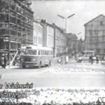 Pl. Wolności widok na ulicę 9-go Maja