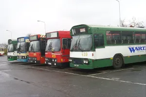 Fot. archiwum prywatne Piątka szczecineckich DAB-ów w roku 2002 w oczekiwaniu na kupca