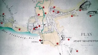 Fot. szczecinek.org Plan Szczecinka w połowie XIX wieku