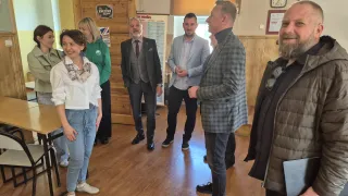 Radni Komisji Edukacji i Kultury w Zespole Szkół Społecznych 